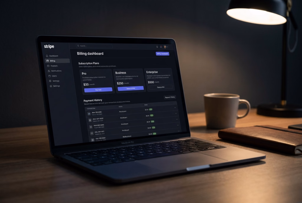 Stripe billing w SaaS